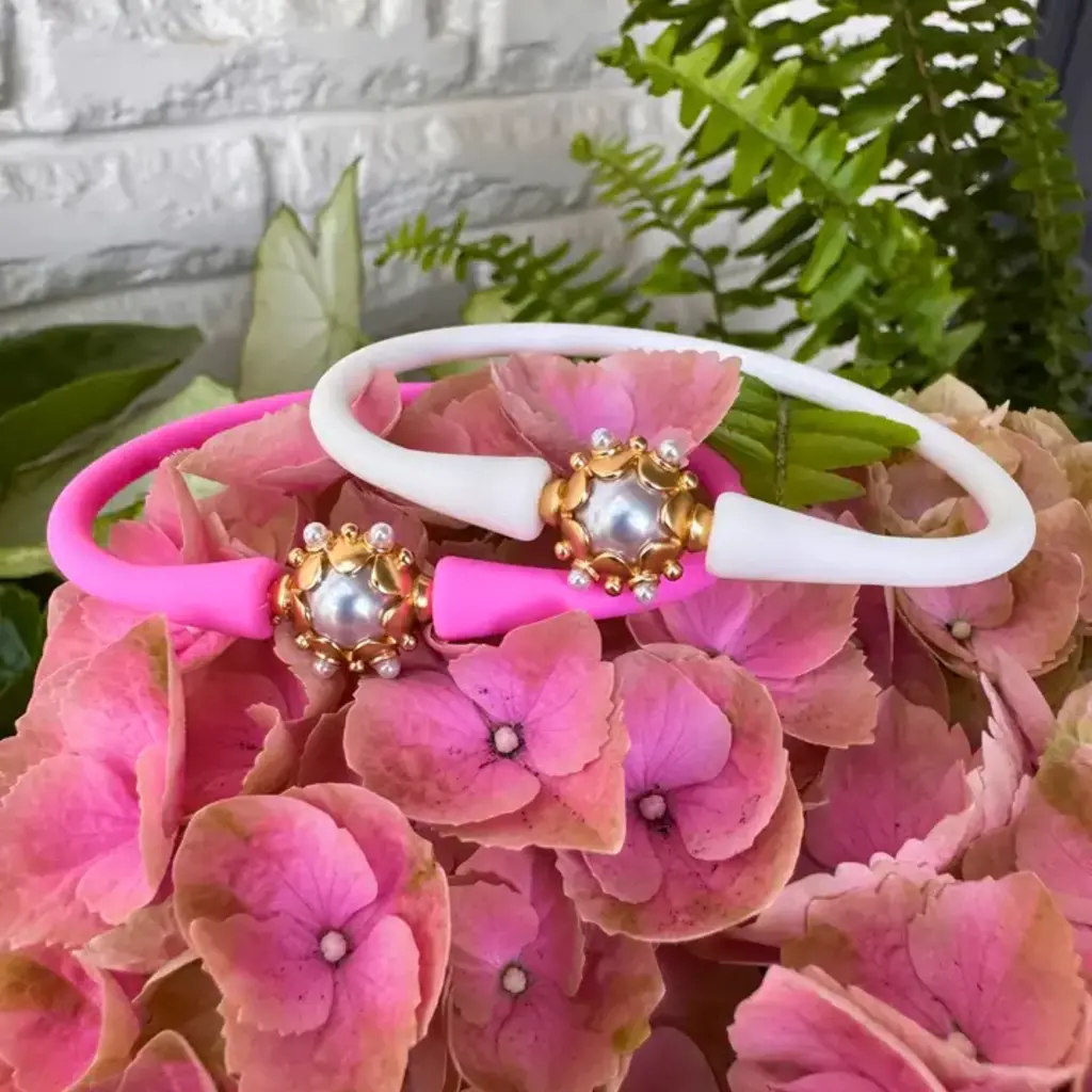 Gresham Jewelry Silicone Bracelet Charm - Perla