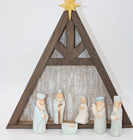 Paper Pulp Nativity