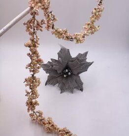 47in Pink Shimmer Glitter Garland