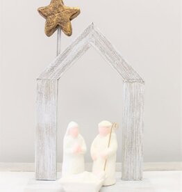 Mini Paper Pulp Holy Family