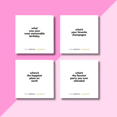 Tabletopics Celebrate! - Conversation Starters for Parties