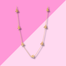 Julie Vos Bee Delicate Necklace Gold