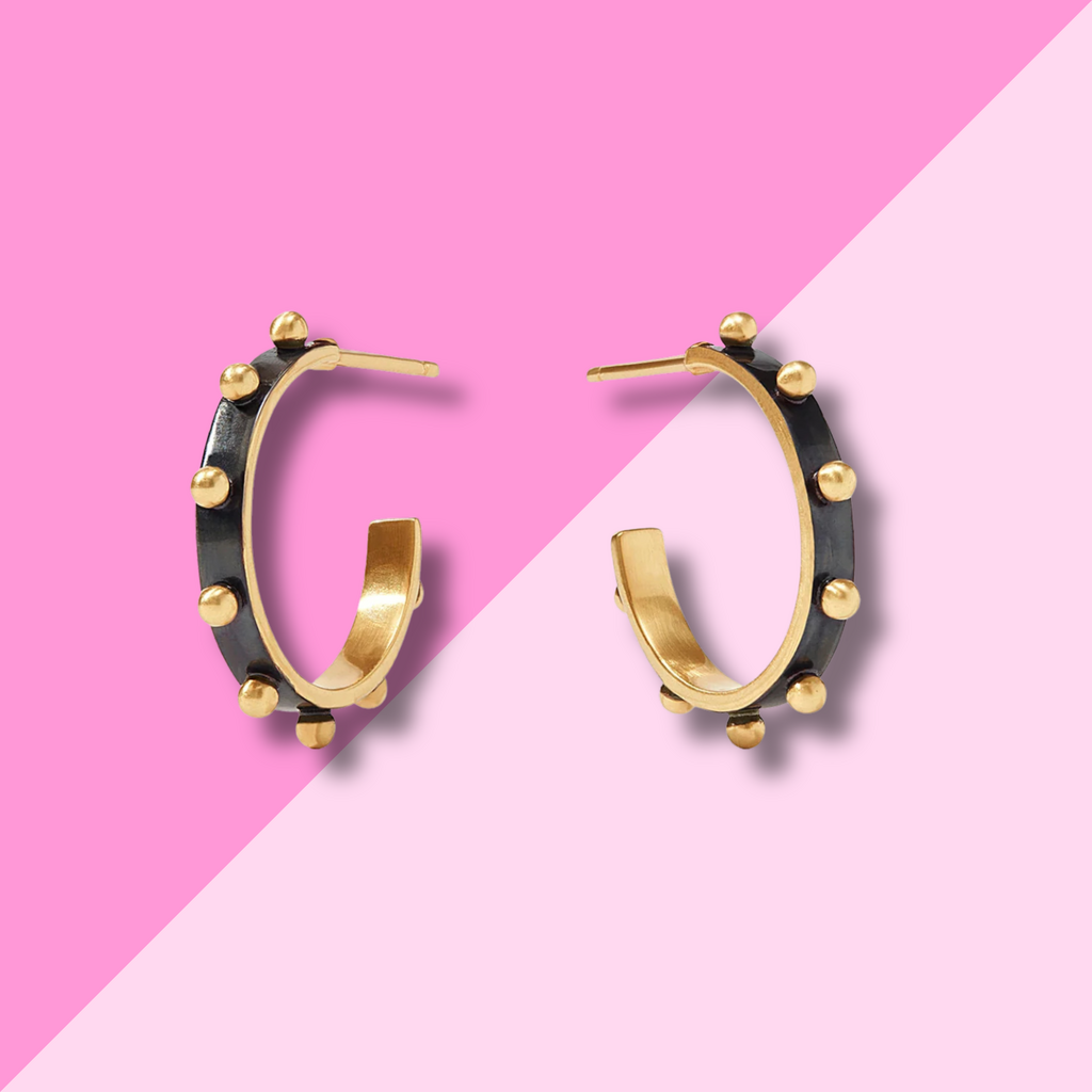 Julie Vos SoHo Hoop - Mixed Metal - S