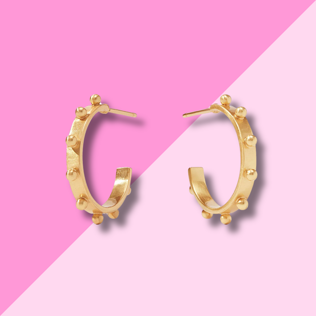 Julie Vos SoHo Hoop - Gold - S