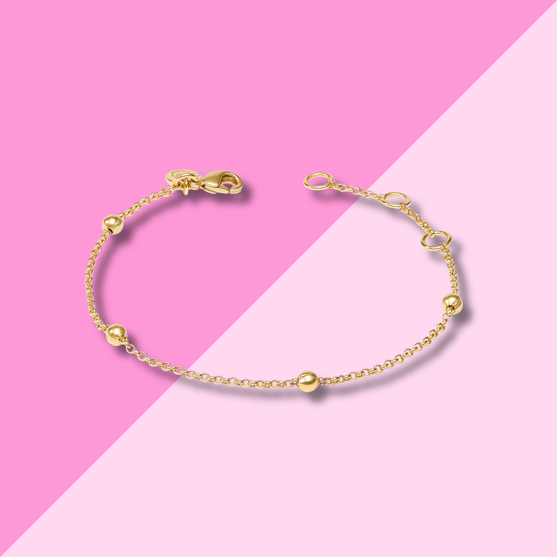 Julie Vos Solara Delicate Bracelet - Gold