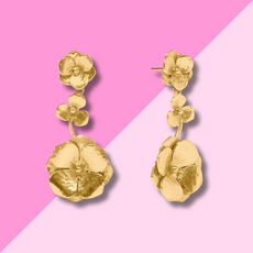 Julie Vos Bloom Tier Earring - Gold