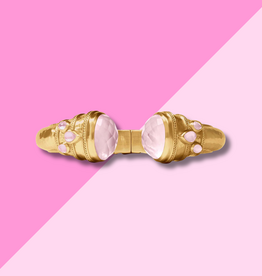 Julie Vos Cannes Cuff - Iridescent Rose - OS