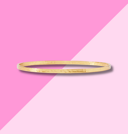 Julie Vos Crescent Bangle Gold - Medium
