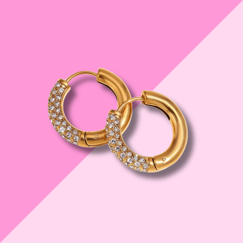 Hjane Jewels Jane Huggie Hoops