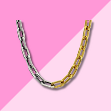 Hjane Jewels Two Toned Split Necklace