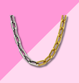 Hjane Jewels Two Toned Split Necklace