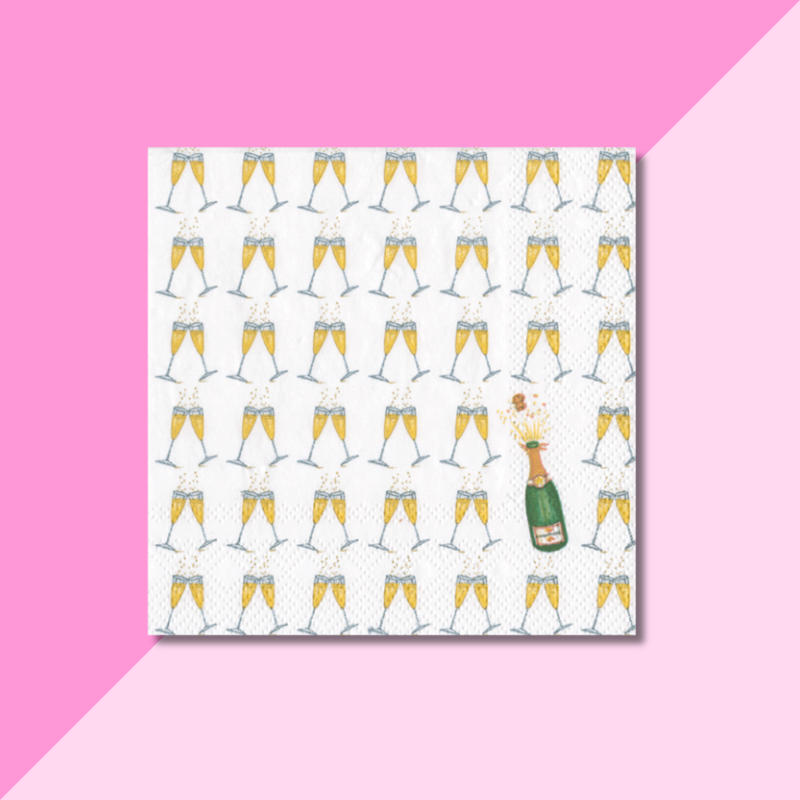 Bubbly Cocktail Napkin