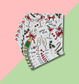 Caspari Lets Be Merry Cocktail Napkin