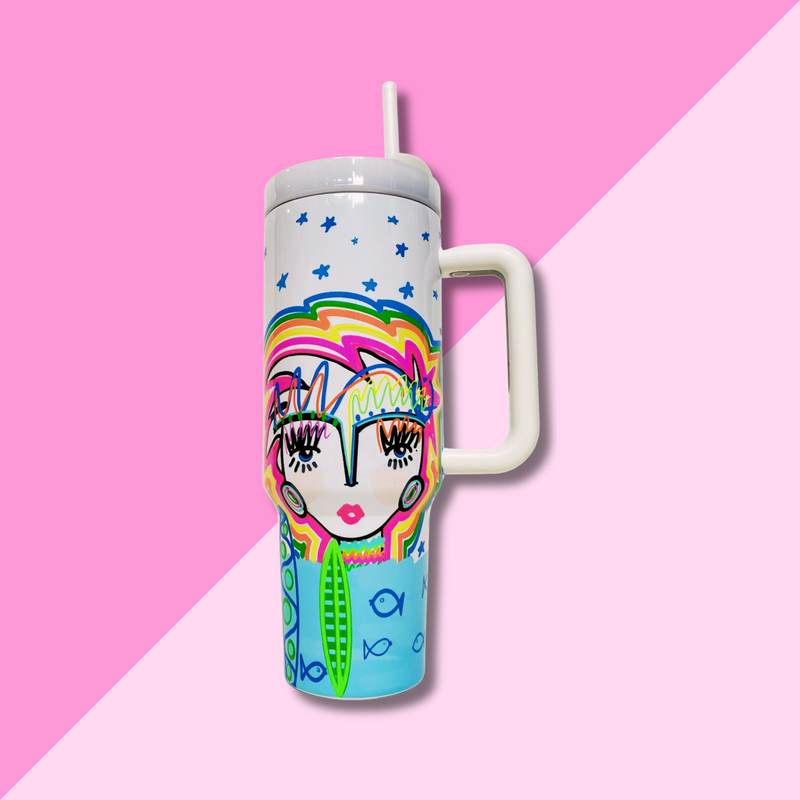 Windy O'Connor Surf Side Chica Tumbler