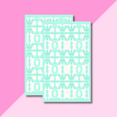 Windy O'Connor Beach Glass Tea Towel