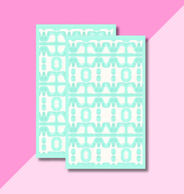 Windy O'Connor Beach Glass Tea Towel