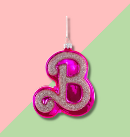 Cody Foster & Co Pink B Ornament