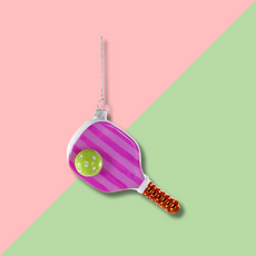 Pickleball Pink Ornament