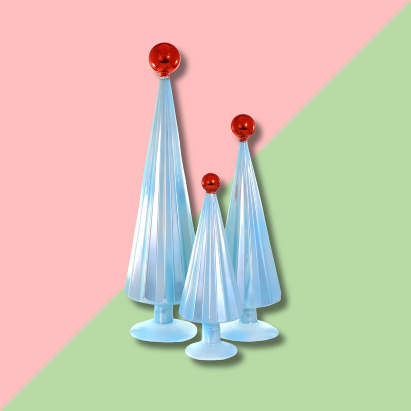 Cody Foster & Co Pleated Tree Arctic Tangerine 9.25in