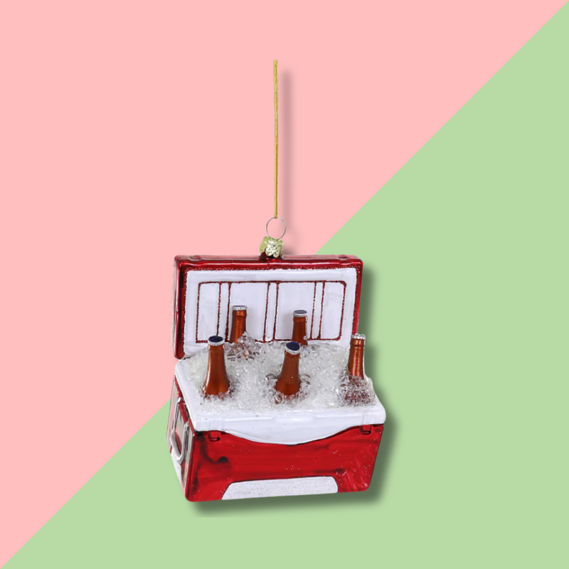 Cody Foster & Co Cooler of Beer Ornament