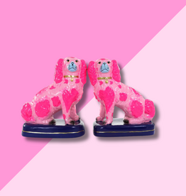 Cody Foster & Co Staffordshire Dog - Neon Pink