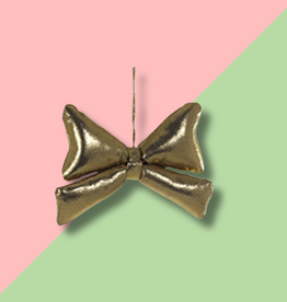 Cody Foster & Co Satin Bow Ornament - Gold