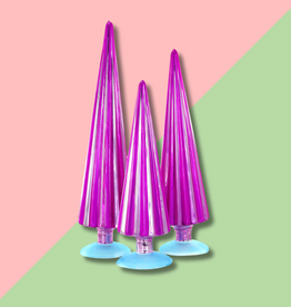 Cody Foster & Co Pleated Tree Fuchsia Pink 12in