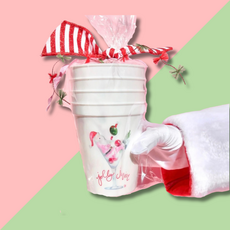 Taylor A Designs Jolly Juice Cups - Sleeve of 4