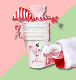 Taylor A Designs Jolly Juice Cups - Sleeve of 4