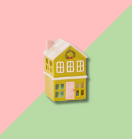 Accent Decor Merrivale House Figurine Yellow