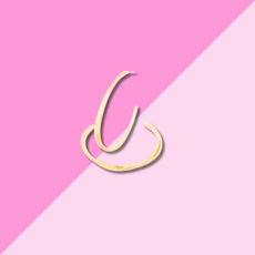 Kat Earrings - Large Gold