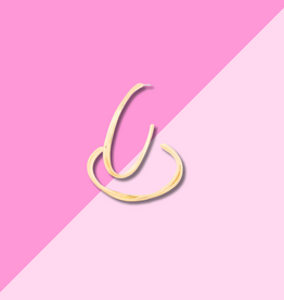 Kat Earrings - Large Gold