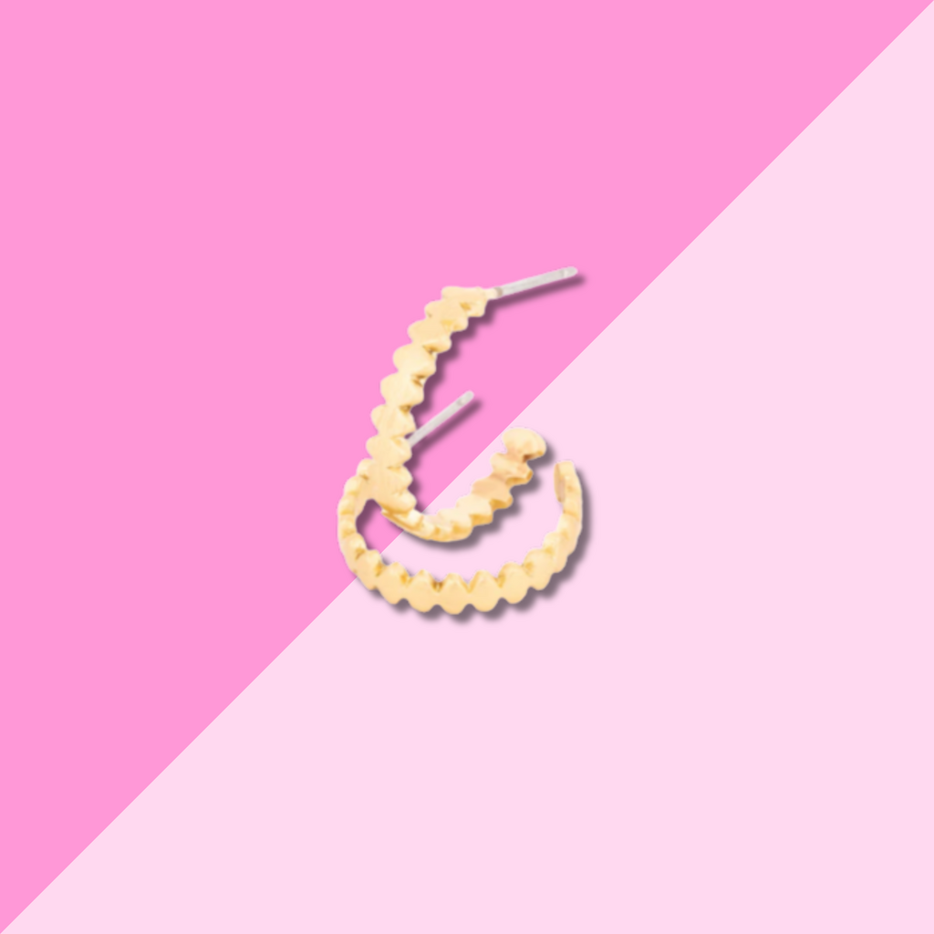 Isabella Earrings - Small Gold