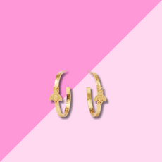 Bee Hoop Gold Medium