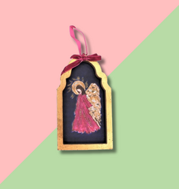 TRADE CIE Gold Framed Ornament Angel