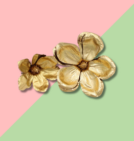 TRADE CIE 6in Gold Magnolia Clip