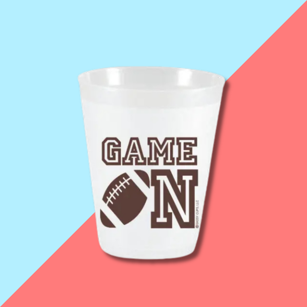Game On Football Frost Flex Cups
