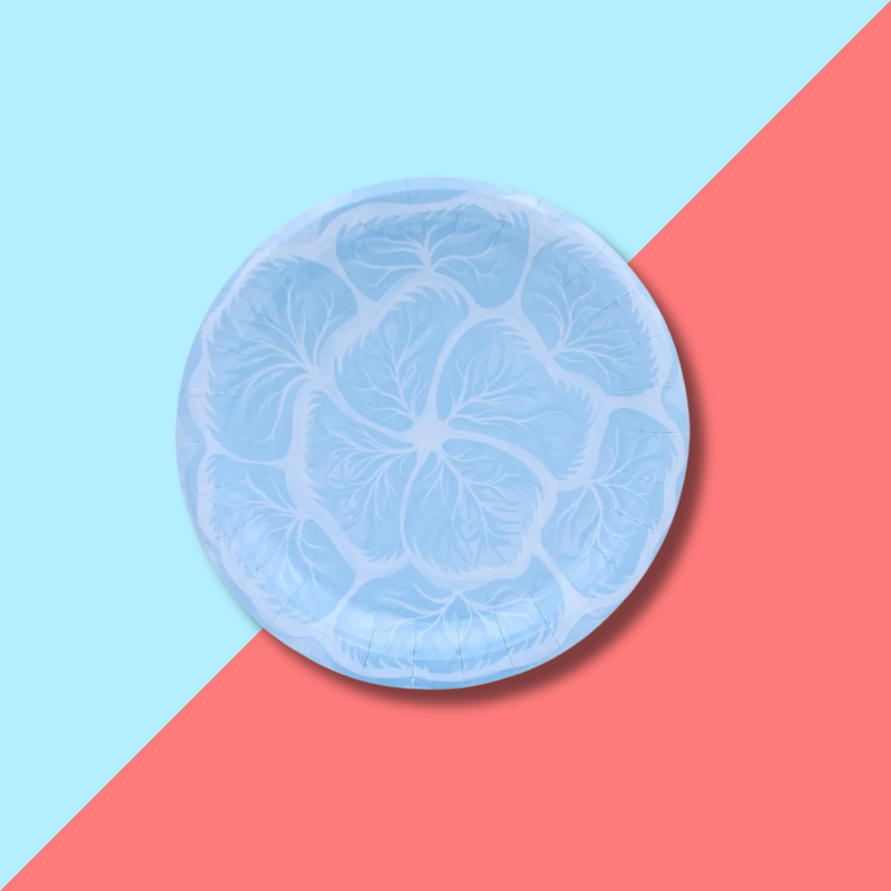 Melissa's Garden Dessert Plates - Alice Blue