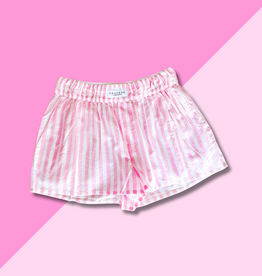 chakeris Pink Stripe Shorts