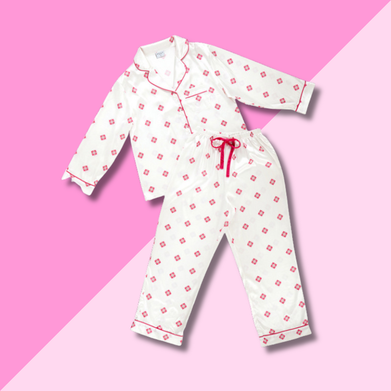 Bella Sleep & Spa Moroccan Long Sleeve PJ Set