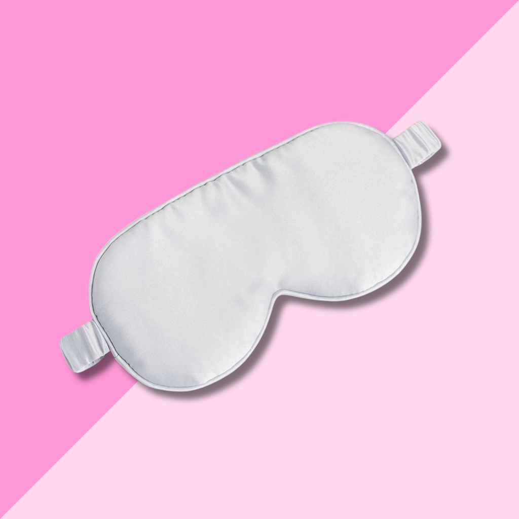 Bella Sleep & Spa Satin Sleep Mask Grey