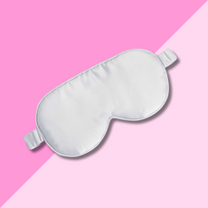 Bella Sleep & Spa Satin Sleep Mask Grey