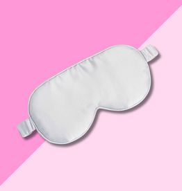 Bella Sleep & Spa Satin Sleep Mask Grey