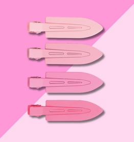 Crease Free Hair Clips - Ombre Pink