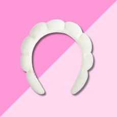 Makeup Headband - Ivory