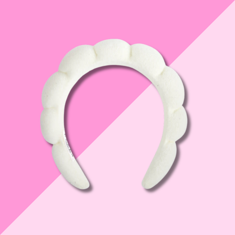 Bella Sleep & Spa Makeup Headband - Ivory