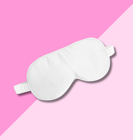 Satin Sleep Mask White