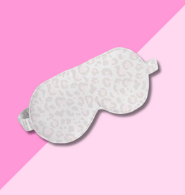 Bella Sleep & Spa Satin Sleep Mask Leopard