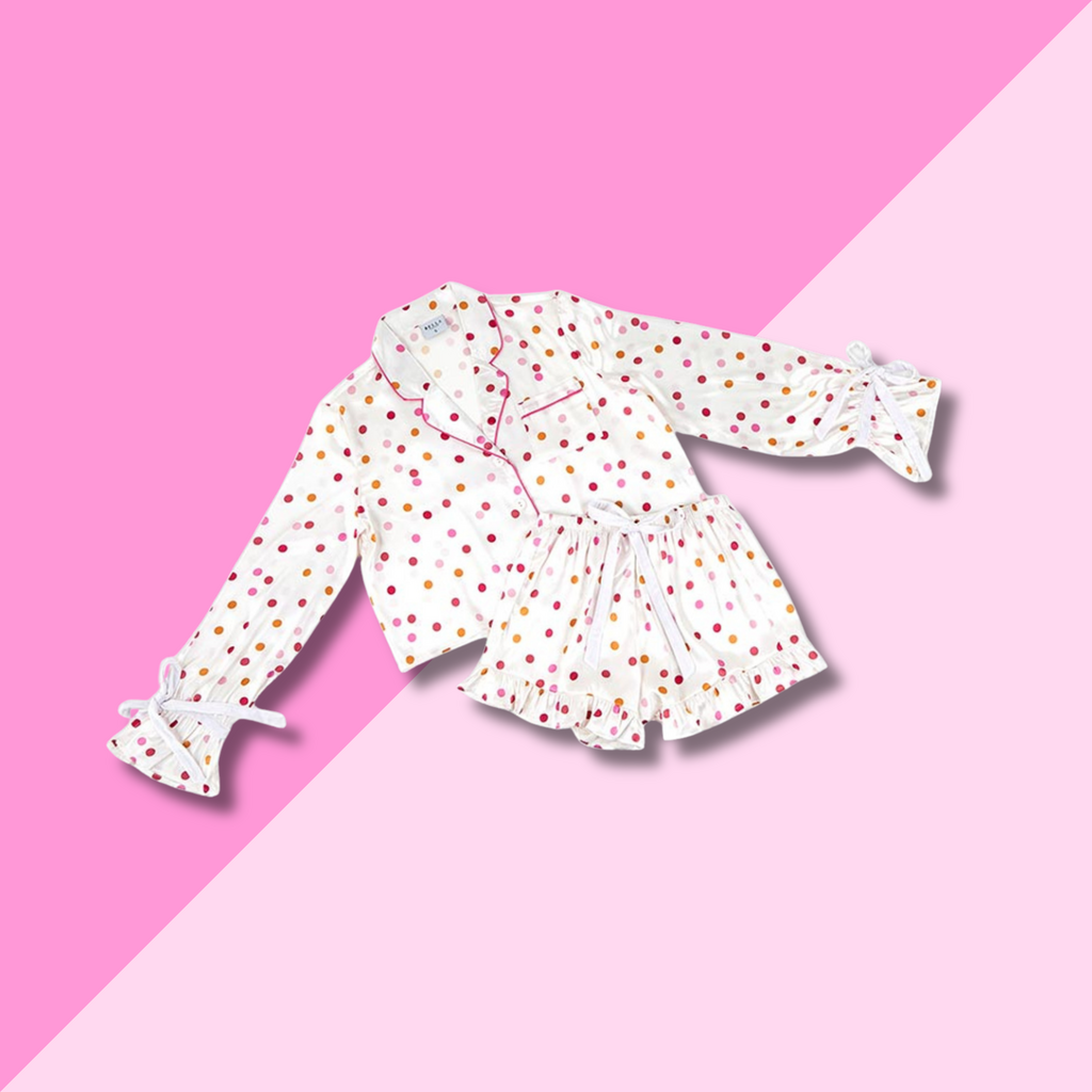 Velvet Bow Two Piece Confetti