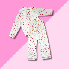 Long Sleeve Confetti PJ Set